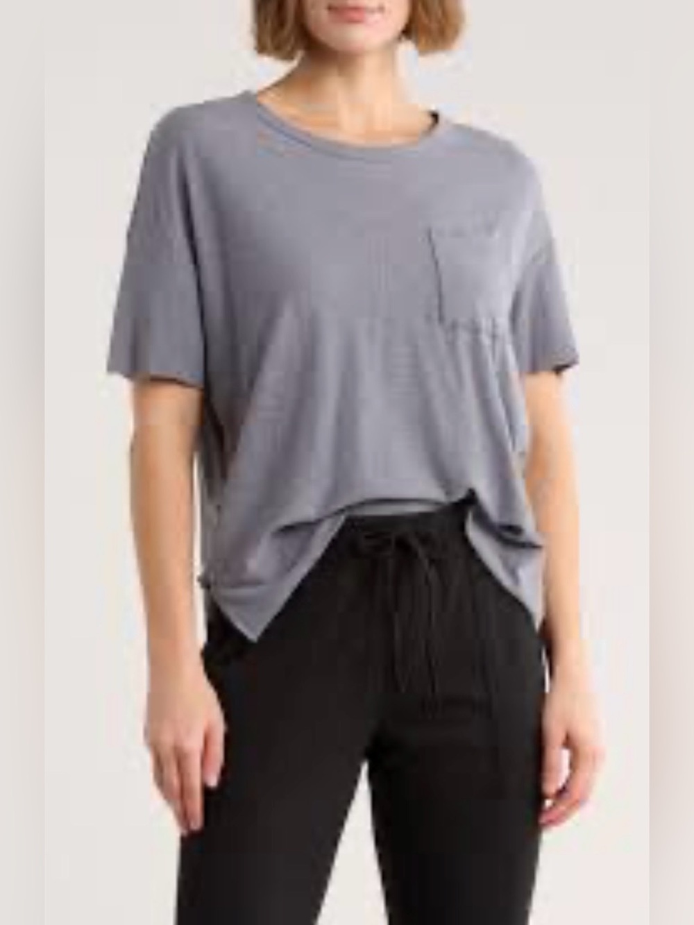 James Perse Crewneck Pocket T-Shirt